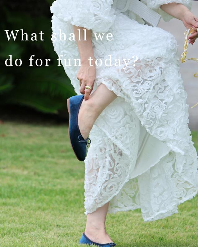 新作10月9日 恋する ベルベットバレエシューズ cawaii w61524ps ブルー