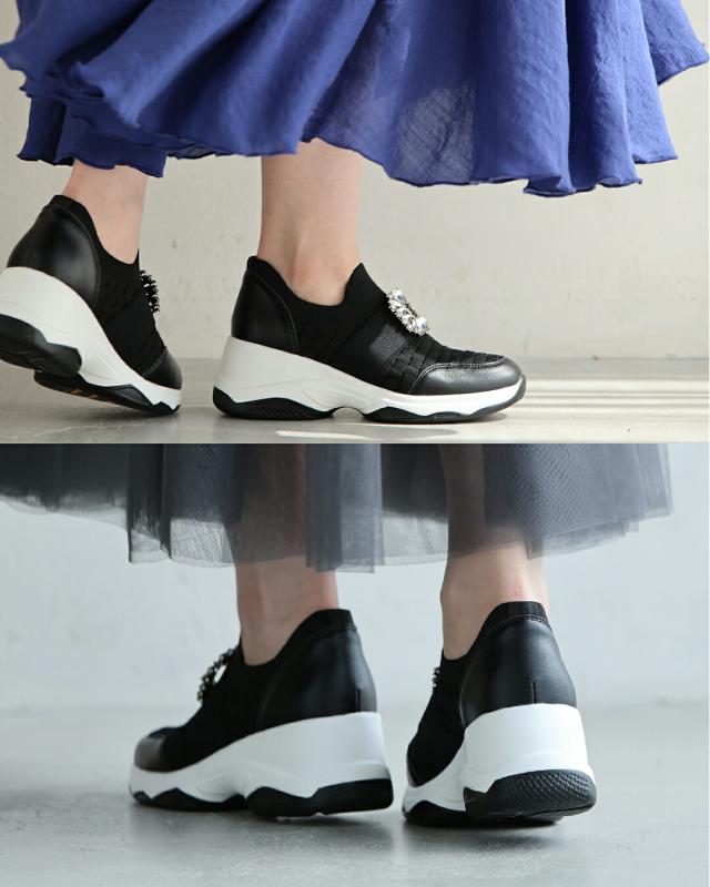 再入荷10月14日 煌めく花びらのペタルビジュースリッポンスニーカー cawaii w61525ps 22.5cm 23cm 23.5cm 24cm 24.5cm 25cm クッション性 厚底 スポーツ 楽ちん デイリー使い 軽量 トレンド 人気 通勤 レディース ファッション 大人 ママ ミセス 30代 40代 50代 60代