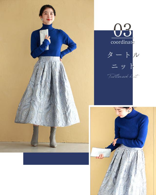 再入荷1月5日 ヴェルサイユに想いを馳せる ジャガードスカート cawaii