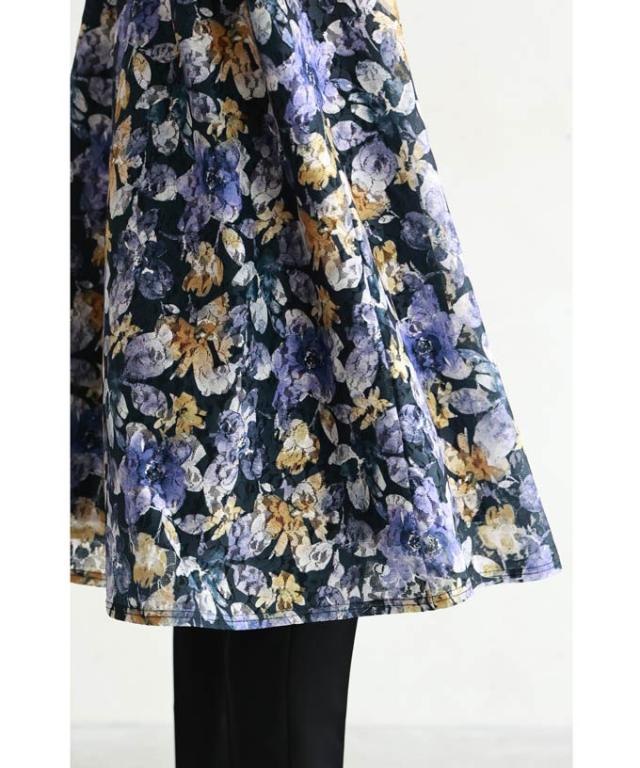 再入荷9月4日 レースに浮かび上がる花灯りミニワンピース cawaii