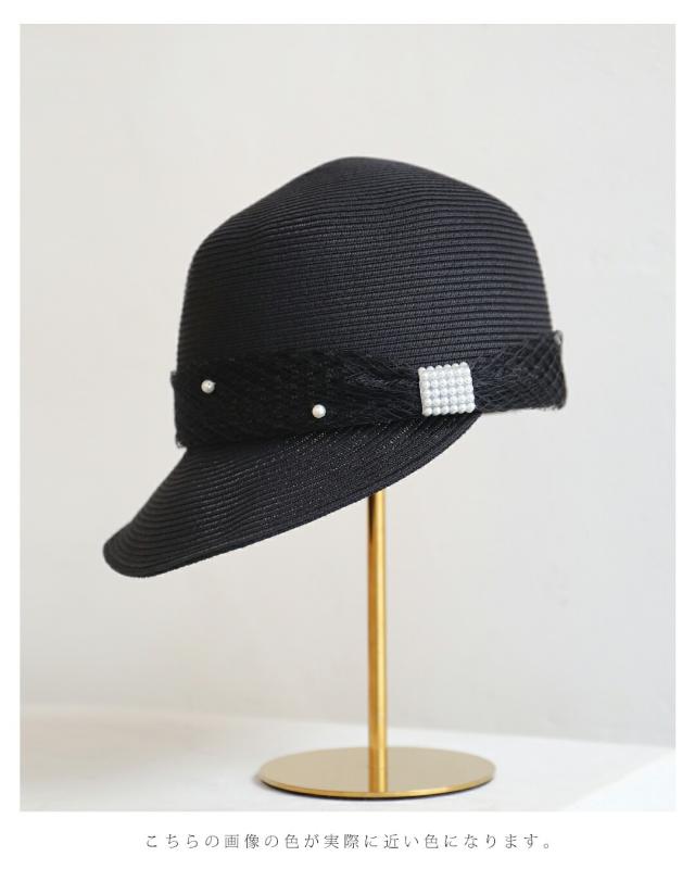 キャップ風麦わら帽子 楽天市場】【特典あり】田中帽子店 婦人用麦わらキャップ Mathis