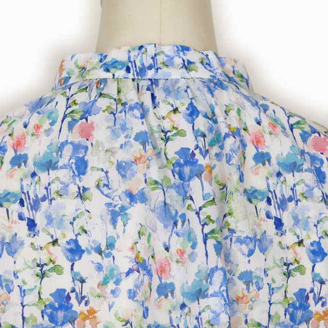 [2024春夏新作] リバティ ブラウス × ジェイ スローアン スタンドカラーブラウス LIBERTY × J Sloane Stand Collar Blouse レディース の通販は
