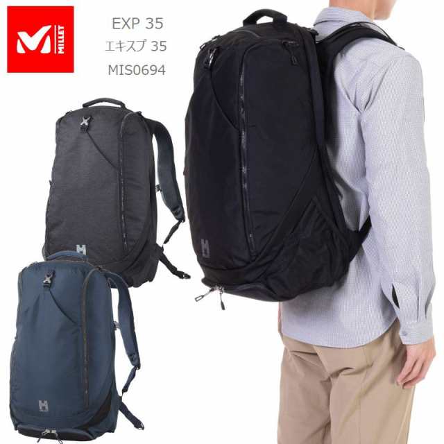 [10%OFF] [2024秋冬新作] ミレー リュック MILLET MIS0694 EXP 35 エキスプ 35リットル バックパック 35L 旅行 アウトドア 通勤 通学 キ