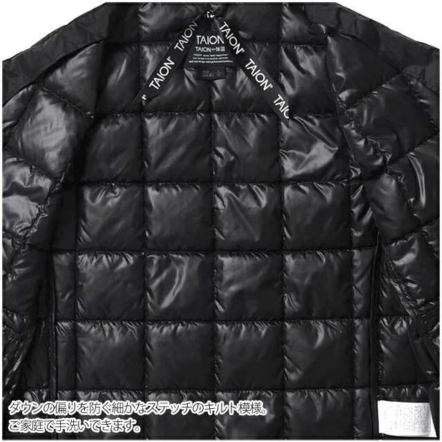 [2023秋冬新作] TAION タイオン  インナーダウン Vネック ロング ダウン ベスト TAION-W001-LONG V NECK LONG DOWN VEST  レディース キャンプ キャンプウェア 800フィルパワー アウトドアの通販は