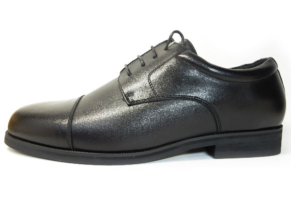 Walkable ストレートチップ ビジネスシューズ 幅広甲高Gワイズ（6E/EEEEEE）黒［紳士靴・大きいサイズ（ビッグサイズ） 27.5cm、28cm（28.0cm）、29cm（29.0cm）、30cm（30.0cm）あり］(NS2092-BLK)