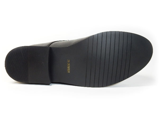 Walkable ストレートチップ ビジネスシューズ 幅広甲高Gワイズ（6E/EEEEEE）黒［紳士靴・大きいサイズ（ビッグサイズ） 27.5cm、28cm（28.0cm）、29cm（29.0cm）、30cm（30.0cm）あり］(NS2092-BLK)