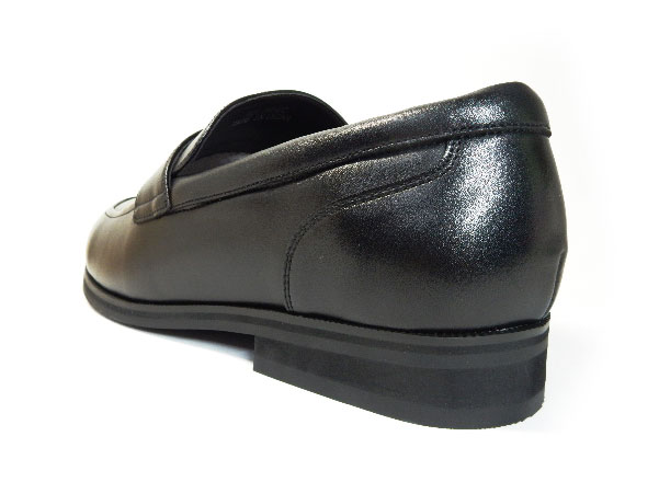 Walkable ローファー ビジネスシューズ 幅広甲高Gワイズ（6E/EEEEEE）黒［紳士靴・大きいサイズ（ビッグサイズ） 27.5cm、28cm（28.0cm）、29cm（29.0cm）、30cm（30.0cm）あり］(NS2093-BLK)