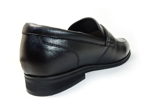 Walkable ローファー ビジネスシューズ 幅広甲高Gワイズ（6E/EEEEEE）黒［紳士靴・大きいサイズ（ビッグサイズ） 27.5cm、28cm（28.0cm）、29cm（29.0cm）、30cm（30.0cm）あり］(NS2093-BLK)