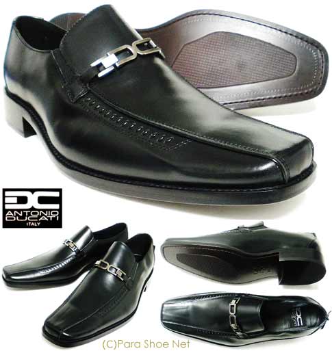 ANTONIO DUCATI 本革底 ビットローファー ビジネスシューズ 黒 ワイズ3E（EEE）27.5cm、28.0cm、29.0cm、30.0cm【大きいサイズ（ビッグサイズ）メンズ革靴・紳士靴】(3314k-blk)