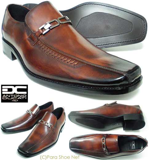 ANTONIO DUCATI 本革底 ビットローファー ビジネスシューズ 茶色（アンティークブラウン）ワイズ3E（EEE）27.5cm、28.0cm、29.0cm、30.0cm【大きいサイズ（ビッグサイズ）メンズ革靴・紳士靴】(3314k-br)