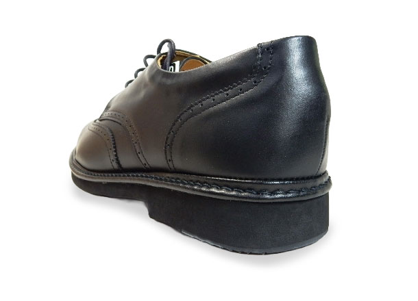 Rinescante Valentiano 本革 ウィングチップ ビジネスシューズ ワイズ4E（EEEE）黒（ブラック）27.5cm 28cm（28.0cm）29cm（29.0cm）30cm（30.0cm） 【大きいサイズ（ビッグサイズ）メンズ革靴・紳士靴】