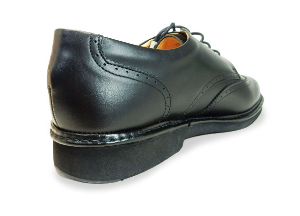 Rinescante Valentiano 本革 ウィングチップ ビジネスシューズ ワイズ4E（EEEE）黒（ブラック）27.5cm 28cm（28.0cm）29cm（29.0cm）30cm（30.0cm） 【大きいサイズ（ビッグサイズ）メンズ革靴・紳士靴】