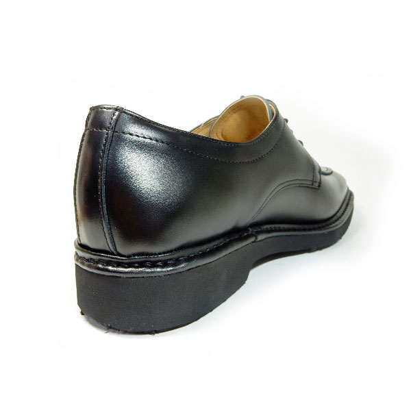 Rinescante Valentiano 本革 Uチップ 軽量ビジネスシューズ ワイズ4E（EEEE） 黒 27.5cm 28cm（28.0cm）29cm（29.0cm）30cm（30.0cm） 【大きいサイズ 革靴・紳士靴】(5313k-blk)