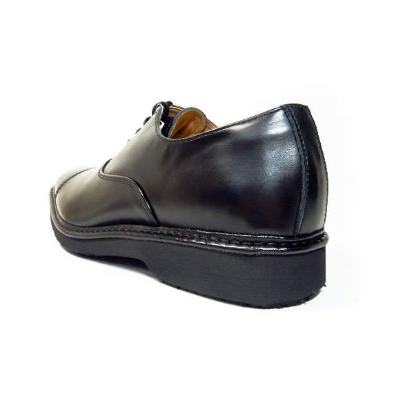 Rinescante Valentiano 本革 内羽根ストレートチップ（キャップトゥ）軽量ビジネスシューズ ワイズ4E（EEEE） 黒 27.5cm 28cm（28.0cm）29cm（29.0cm）30cm（30.0cm） 【大きいサイズ 革靴・紳士靴】(5330k-blk)