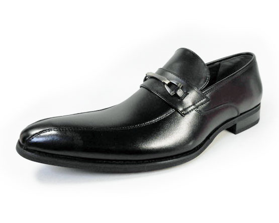 KANZAN 本革 ビットローファー ビジネスシューズ 黒 ワイズ（足幅）3E（EEE）28cm（28.0cm）、29cm（29.0cm）、30cm（30.0cm）【大きいサイズ（ビッグサイズ）メンズ 革靴・紳士靴】