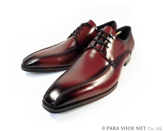 Christian Carano 本革 スワールモカ ビジネスシューズ ワイン ワイズ 3E（EEE）〜4E（EEEE）27.5cm、28cm（28.0cm）、28.5cm、29cm（29.0cm）、29.5cm、30cm（30.0cm）【大きいサイズ（ビッグサイズ）メンズ 革靴・紳士靴】