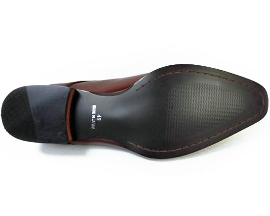 Christian Carano 本革 スワールモカ ビジネスシューズ ワイン ワイズ 3E（EEE）〜4E（EEEE）27.5cm、28cm（28.0cm）、28.5cm、29cm（29.0cm）、29.5cm、30cm（30.0cm）【大きいサイズ（ビッグサイズ）メンズ 革靴・紳士靴】