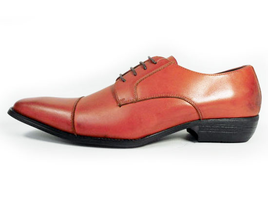 Gixxay 本革 ストレートチップ ビジネスシューズ アンティークブラウン（茶色）ワイズ3E（EEE）28cm（28.0cm）、29cm（29.0cm）【大きいサイズ（ビッグサイズ）メンズ革靴・紳士靴】（2855-br）