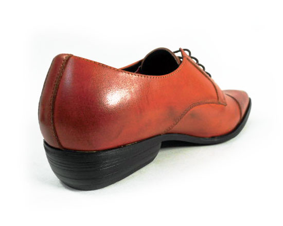 Gixxay 本革 ストレートチップ ビジネスシューズ アンティークブラウン（茶色）ワイズ3E（EEE）28cm（28.0cm）、29cm（29.0cm）【大きいサイズ（ビッグサイズ）メンズ革靴・紳士靴】（2855-br）