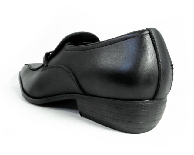 Gixxay 本革 ビットローファー ビジネスシューズ アンティークブラック（黒）ワイズ3E（EEE）28cm（28.0cm）、29cm（29.0cm）【大きいサイズ（ビッグサイズ）メンズ革靴・紳士靴】（2856-blk）