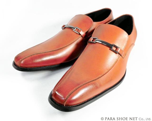 Gixxay 本革 ビットローファー ビジネスシューズ アンティークブラウン（茶色）ワイズ3E（EEE）28cm（28.0cm）、29cm（29.0cm）【大きいサイズ（ビッグサイズ）メンズ革靴・紳士靴】（2856-br）