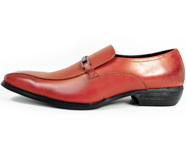 Gixxay 本革 ビットローファー ビジネスシューズ アンティークブラウン（茶色）ワイズ3E（EEE）28cm（28.0cm）、29cm（29.0cm）【大きいサイズ（ビッグサイズ）メンズ革靴・紳士靴】（2856-br）