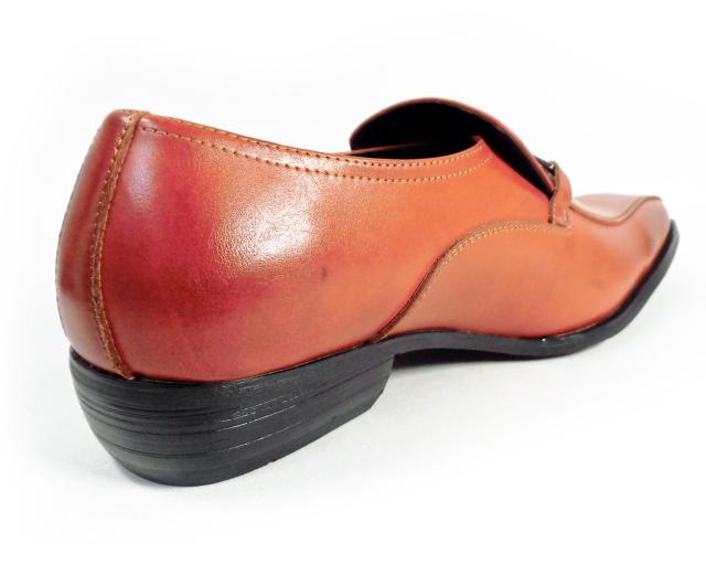 Gixxay 本革 ビットローファー ビジネスシューズ アンティークブラウン（茶色）ワイズ3E（EEE）28cm（28.0cm）、29cm（29.0cm）【大きいサイズ（ビッグサイズ）メンズ革靴・紳士靴】（2856-br）