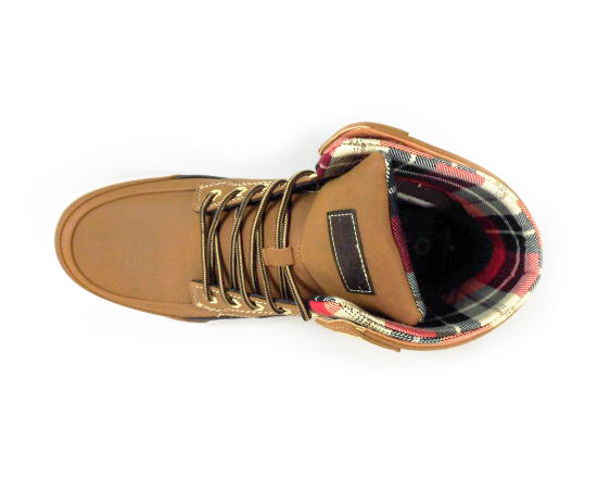 LiBERTO（EDWIN）レースアップブーツ 防水・防滑ソール イエロー（キャメル）ワイズ3E（EEE）28cm（28.0cm）、29cm（29.0cm）【大きいサイズ（ビッグサイズ）メンズ カジュアルシューズ 紳士靴】