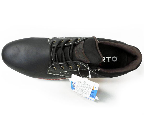 LiBERTO（EDWIN）プレーントゥ カジュアルシューズ（4cm防水・防滑ソール）黒（ブラック）ワイズ3E（EEE）28cm（28.0cm）、29cm（29.0cm）【大きいサイズ（ビッグサイズ）メンズ 紳士靴】（PACC-60646-BLK）