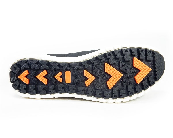 LiBERTO（EDWIN）レースアップ ナイロンブーツ（4cm防水・防滑ソール）カジュアルシューズ 黒（ブラック）ワイズ3E（EEE）28cm（28.0cm）、29cm（29.0cm）【大きいサイズ（ビッグサイズ）メンズ 紳士靴】