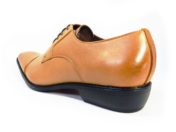 SABLINA VALENTINO（DECT）外羽根ストレートチップ ビジネスシューズ タン（キャメル）ワイズ3E（EEE） 28cm（28.0cm）、29cm（29.0cm）【大きいサイズ（ビッグサイズ）メンズ紳士靴】