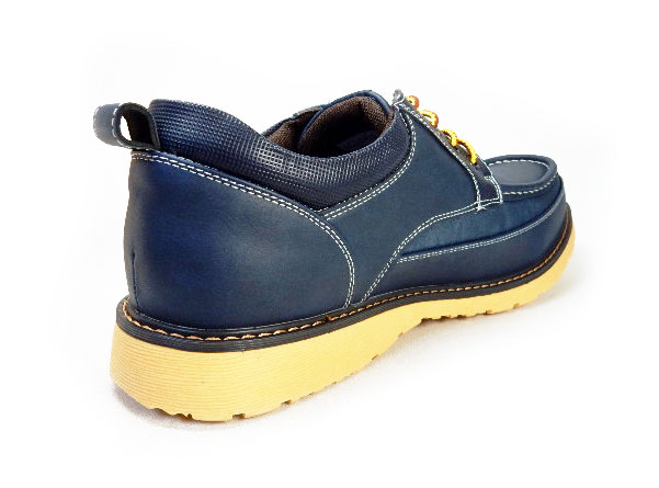 ALPHA CUBIC jeans Uモカ カジュアルシューズ ネイビー（紺色）ワイズ3E（EEE）28cm（28.0cm）、29cm（29.0cm）、30cm（30.0cm）【大きいサイズ（ビッグサイズ）メンズ紳士靴】(ACJ0410-NV)