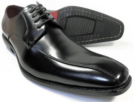 SABLINA VALENTINO（DECT）スワールモカ ビジネスシューズ 黒 ワイズ3E（EEE） 28cm（28.0cm）、29cm（29.0cm）【大きいサイズ（ビッグサイズ）メンズ紳士靴】