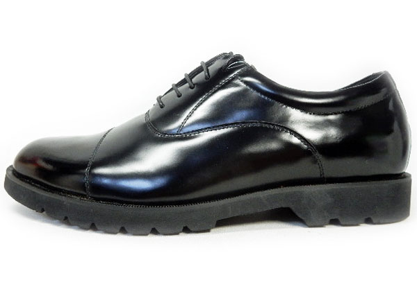 匠（TAKASHI）本革 内羽根ストレートチップ ビジネスシューズ 幅広Gワイズ（6E/EEEEEE）艶革 黒［メンズ革靴・紳士靴・大きいサイズ（ビッグサイズ） 27.5cm、28cm、28.5cm、29cm、30cm あり］ (PTT23G-BLK)