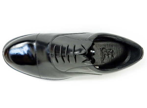 匠（TAKASHI）本革 内羽根ストレートチップ ビジネスシューズ 幅広Gワイズ（6E/EEEEEE）艶革 黒［メンズ革靴・紳士靴・大きいサイズ（ビッグサイズ） 27.5cm、28cm、28.5cm、29cm、30cm あり］ (PTT23G-BLK)