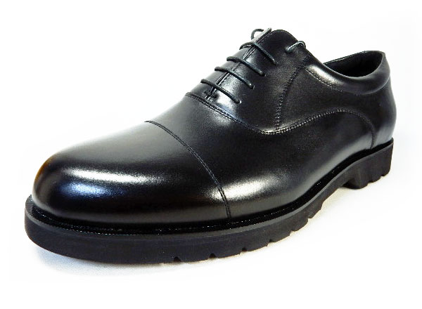 匠（TAKASHI）本革 内羽根ストレートチップ ビジネスシューズ 幅広Gワイズ（6E/EEEEEE）黒［メンズ革靴・紳士靴・大きいサイズ（ビッグサイズ） 27.5cm、28cm、28.5cm、29cm、30cm あり］ (PTT23S-BLK)