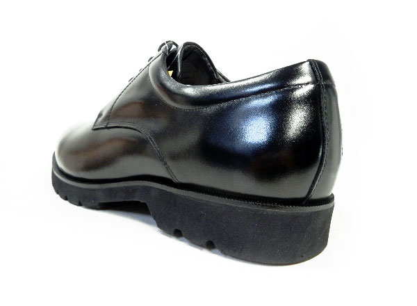 匠（TAKASHI）本革 プレーントゥ ビジネスシューズ 幅広甲高Gワイズ（6E/EEEEEE）黒［メンズ革靴・紳士靴・大きいサイズ（ビッグサイズ） 27.5cm、28cm、28.5cm、29cm、30cm あり］ (PTT24S-BLK)