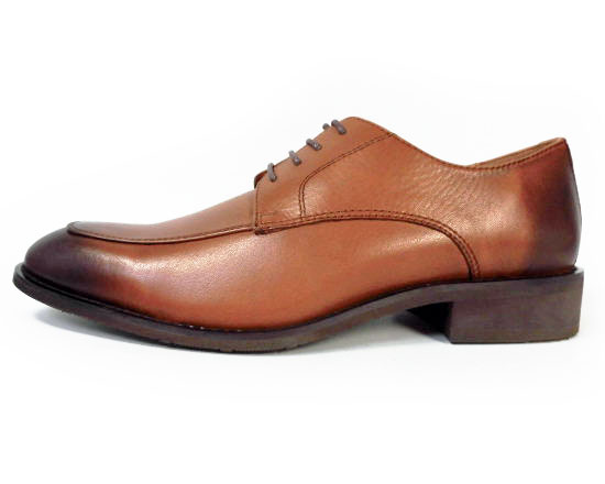 PARASHOE 本革 Uチップ ビジネスシューズ 茶色（ブラウン）ワイズ（足幅）3E（EEE）22cm（22.0cm）、22.5cm、23cm（23.0cm）、23.5cm、24cm（24.0cm） 【小さいサイズ（スモールサイズ）革靴・紳士靴】