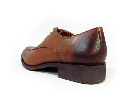 PARASHOE 本革 Uチップ ビジネスシューズ 茶色（ブラウン）ワイズ（足幅）3E（EEE）22cm（22.0cm）、22.5cm、23cm（23.0cm）、23.5cm、24cm（24.0cm） 【小さいサイズ（スモールサイズ）革靴・紳士靴】