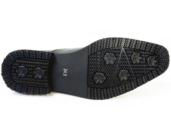 PARASHOE 本革 内羽根ストレートチップ（キャップトゥ）防滑ビジネスシューズ 黒 ワイズ3E（EEE）23cm（23.0cm）、23.5cm、24cm（24.0cm）【小さいサイズ（スモールサイズ）革靴・紳士靴】（ps16101-blK）