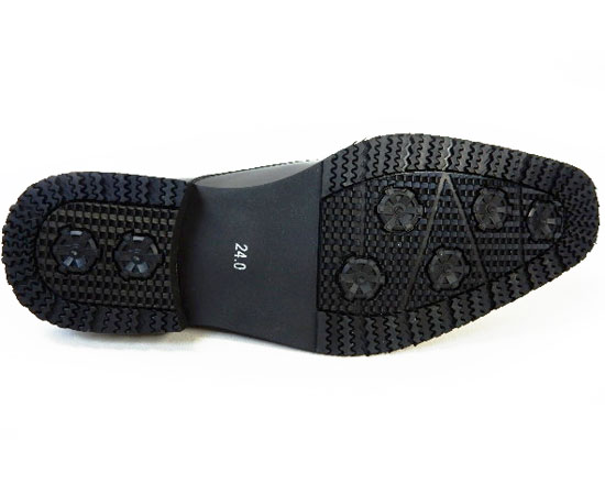 PARASHOE 本革 ビットローファー 防滑ビジネスシューズ 黒 ワイズ3E（EEE）23cm（23.0cm）、23.5cm、24cm（24.0cm）【小さいサイズ（スモールサイズ）革靴・紳士靴】（ps16102-blk）