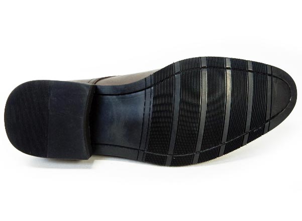 PARASHOE 本革 プレーントゥ ビジネスシューズ ダークブラウン（濃茶）ワイズ（足幅）3E（EEE）22cm（22.0cm）、22.5cm、23cm（23.0cm）、23.5cm、24cm（24.0cm）【小さいサイズ（スモールサイズ）革靴・紳士靴】