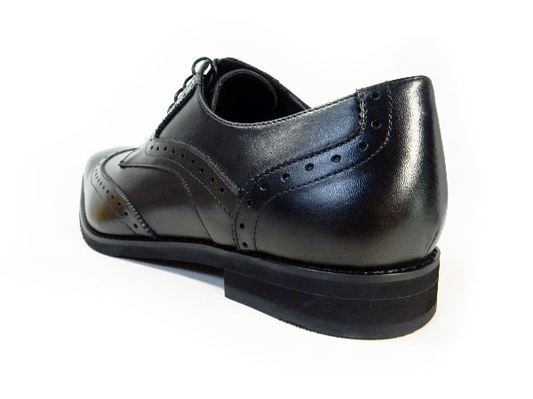 PARASHOE 本革 ウィングチップ ビジネスシューズ 黒 ワイズ 4E（EEEE）27.5cm、28cm、28.5cm、29cm、29.5cm、30cm、31cm、32cm【大きいサイズ（ビッグサイズ）メンズ 革靴・紳士靴】