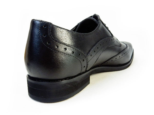 PARASHOE 本革 ウィングチップ ビジネスシューズ 黒 ワイズ 4E（EEEE）27.5cm、28cm、28.5cm、29cm、29.5cm、30cm、31cm、32cm【大きいサイズ（ビッグサイズ）メンズ 革靴・紳士靴】