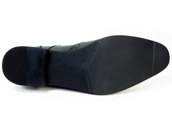 PARASHOE 本革 ウィングチップ ビジネスシューズ 黒 ワイズ 4E（EEEE）27.5cm、28cm、28.5cm、29cm、29.5cm、30cm、31cm、32cm【大きいサイズ（ビッグサイズ）メンズ 革靴・紳士靴】