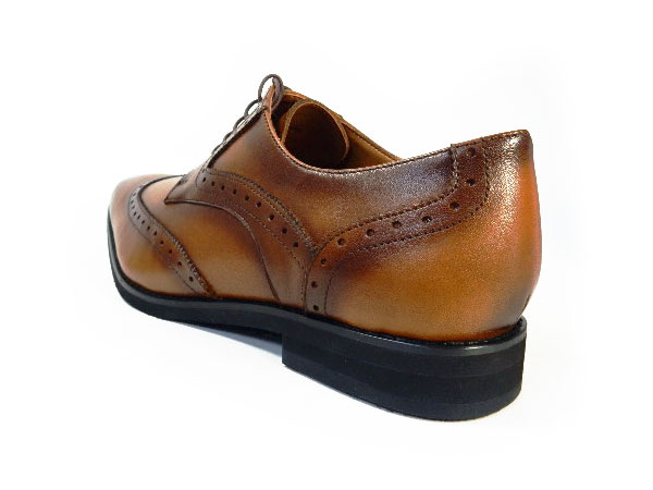 PARASHOE 本革 Uチップ ビジネスシューズ 茶色 ワイズ 4E（EEEE）27.5cm、28cm、28.5cm、29cm、29.5cm、30cm、31cm、32cm【大きいサイズ（ビッグサイズ）メンズ 革靴・紳士靴】