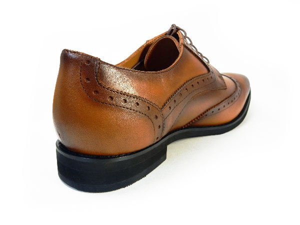 PARASHOE 本革 Uチップ ビジネスシューズ 茶色 ワイズ 4E（EEEE）27.5cm、28cm、28.5cm、29cm、29.5cm、30cm、31cm、32cm【大きいサイズ（ビッグサイズ）メンズ 革靴・紳士靴】