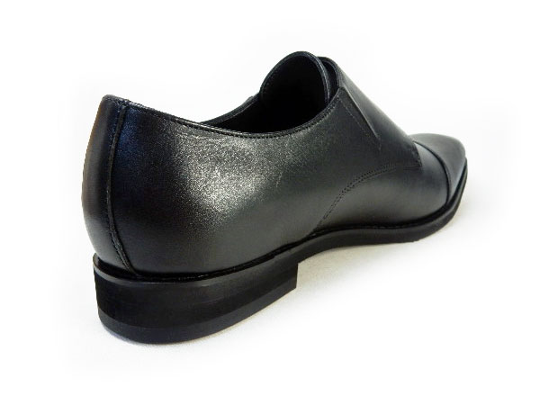 PARASHOE 本革 ダブルモンクストラップ ビジネスシューズ 黒 ワイズ 4E（EEEE）27.5cm、28cm、28.5cm、29cm、29.5cm、30cm、31cm、32cm【大きいサイズ（ビッグサイズ）メンズ 革靴・紳士靴】