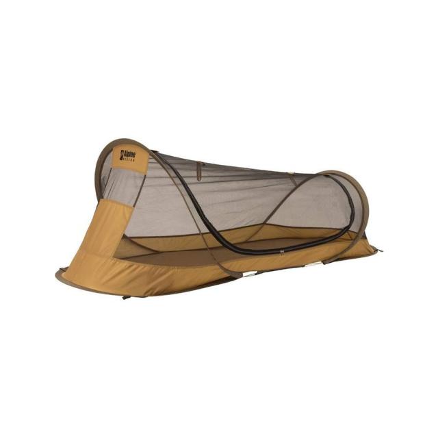 Alpine DESIGN ポップアップメッシュシェルター コヨーテブラウン