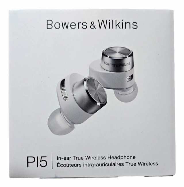 Bowers Wilkins True Sound 完全ワイヤレス・インイヤーヘッドホン ホワイト PI5/W